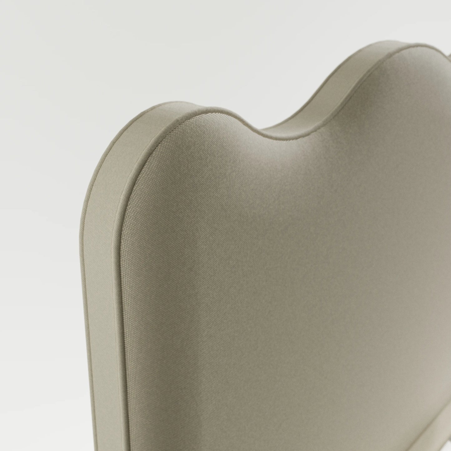 Ripple Upholstered Headboard