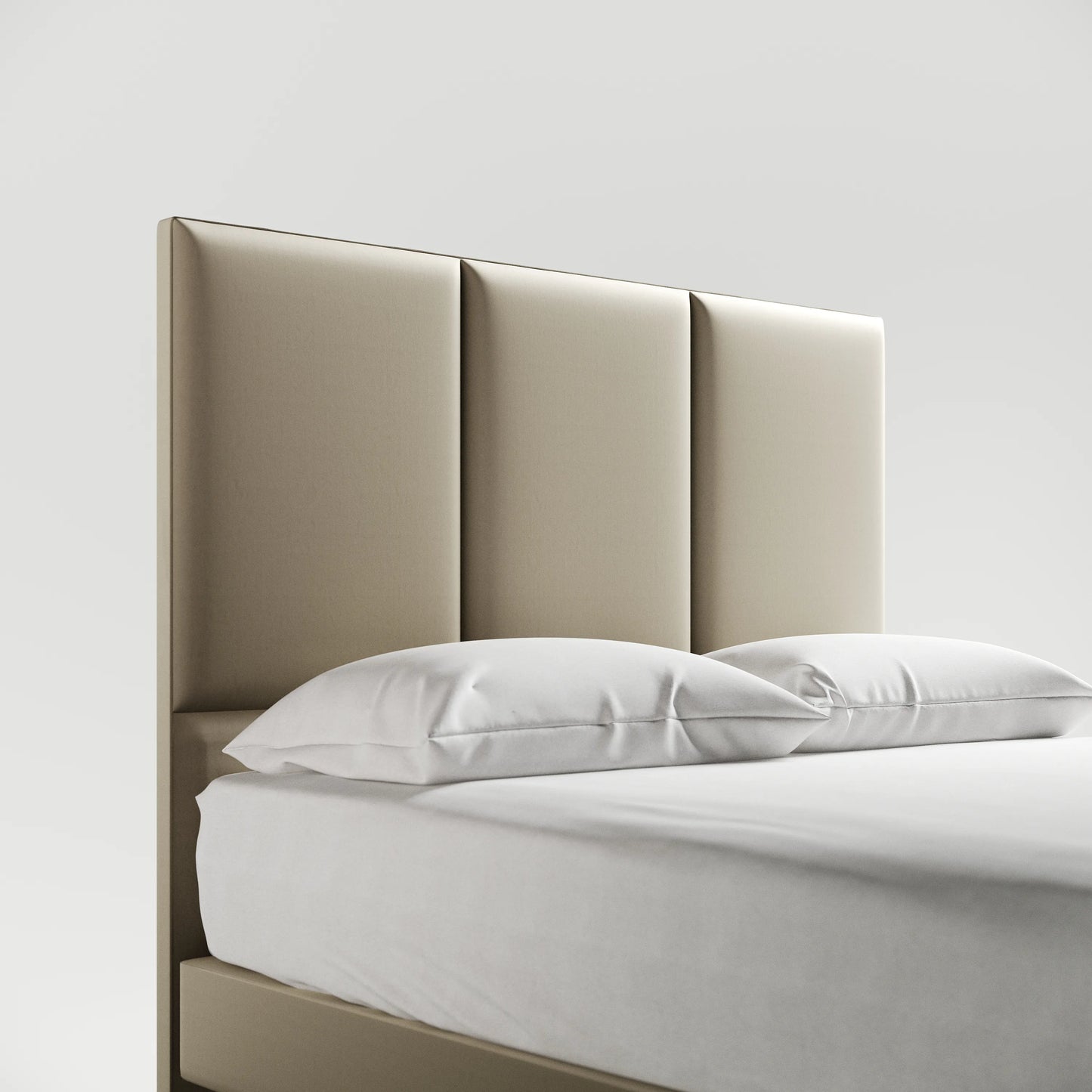 3-Panel Upholstered Headboard