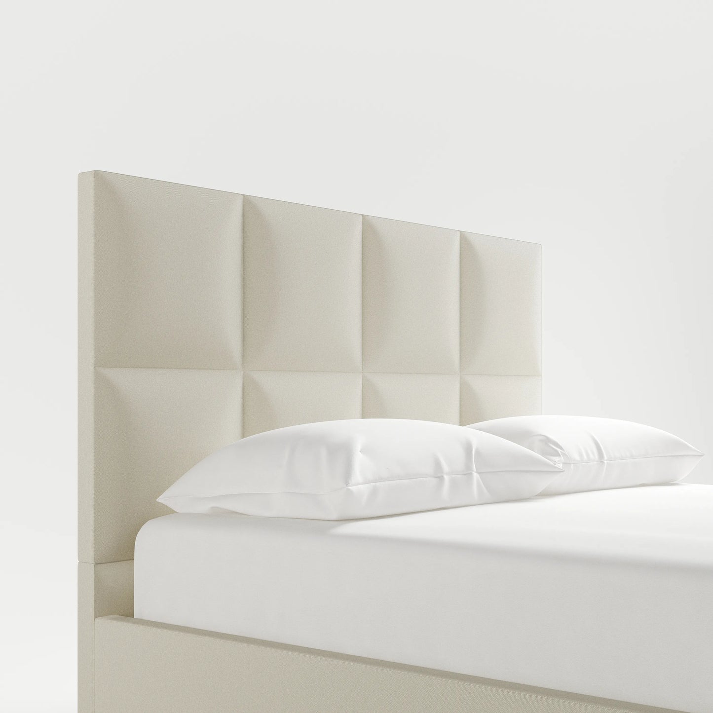 Linear Upholstered Bed