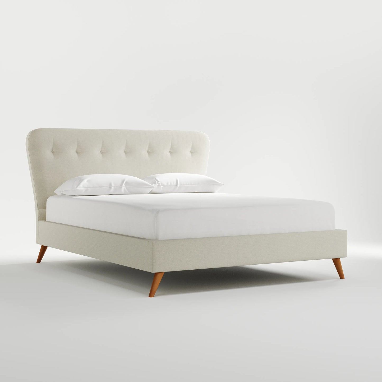 Retro Buttoned Bed