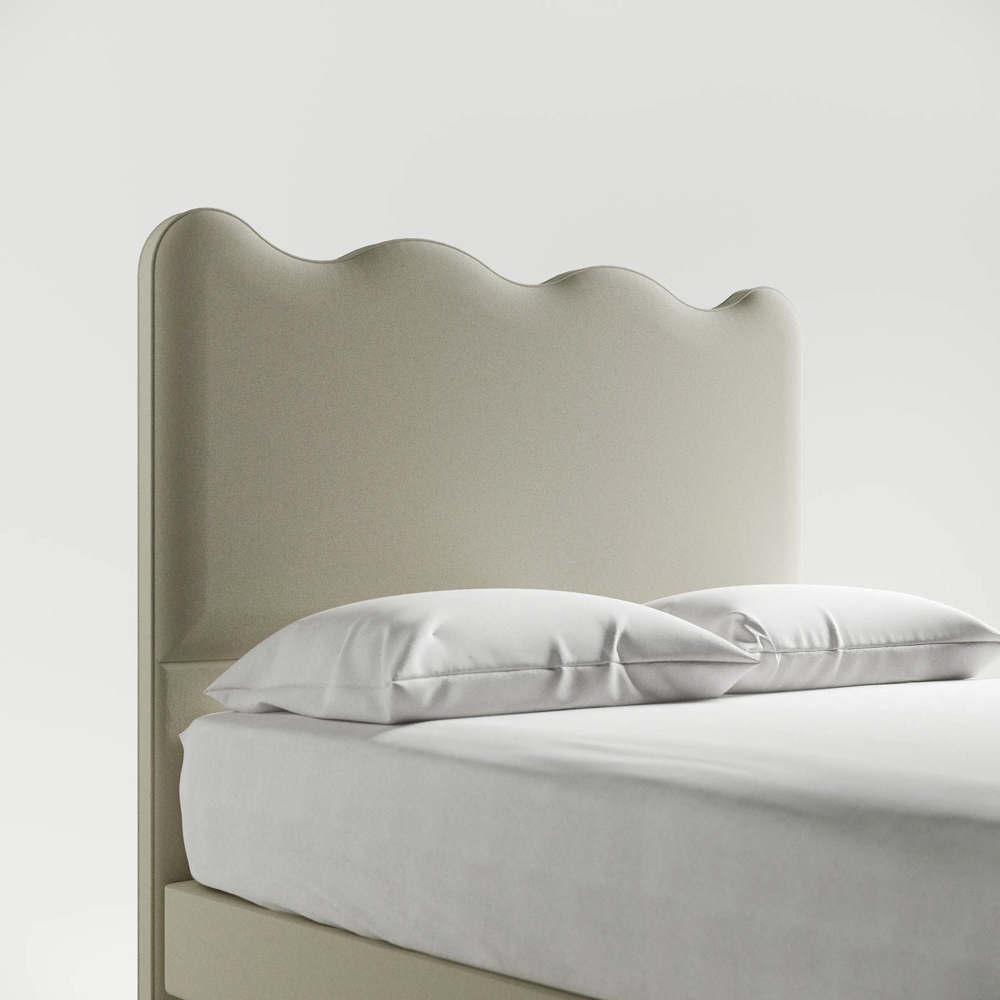 Ripple Upholstered Headboard