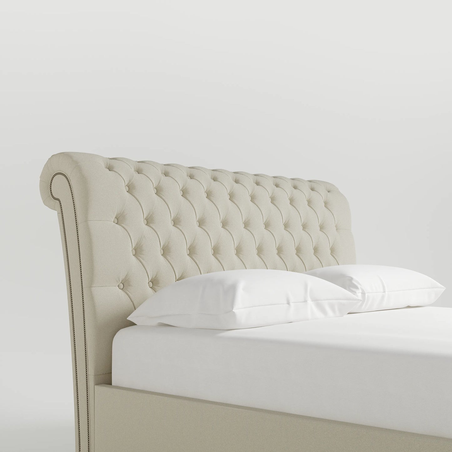 Stanhope Studded Chesterfield Bed