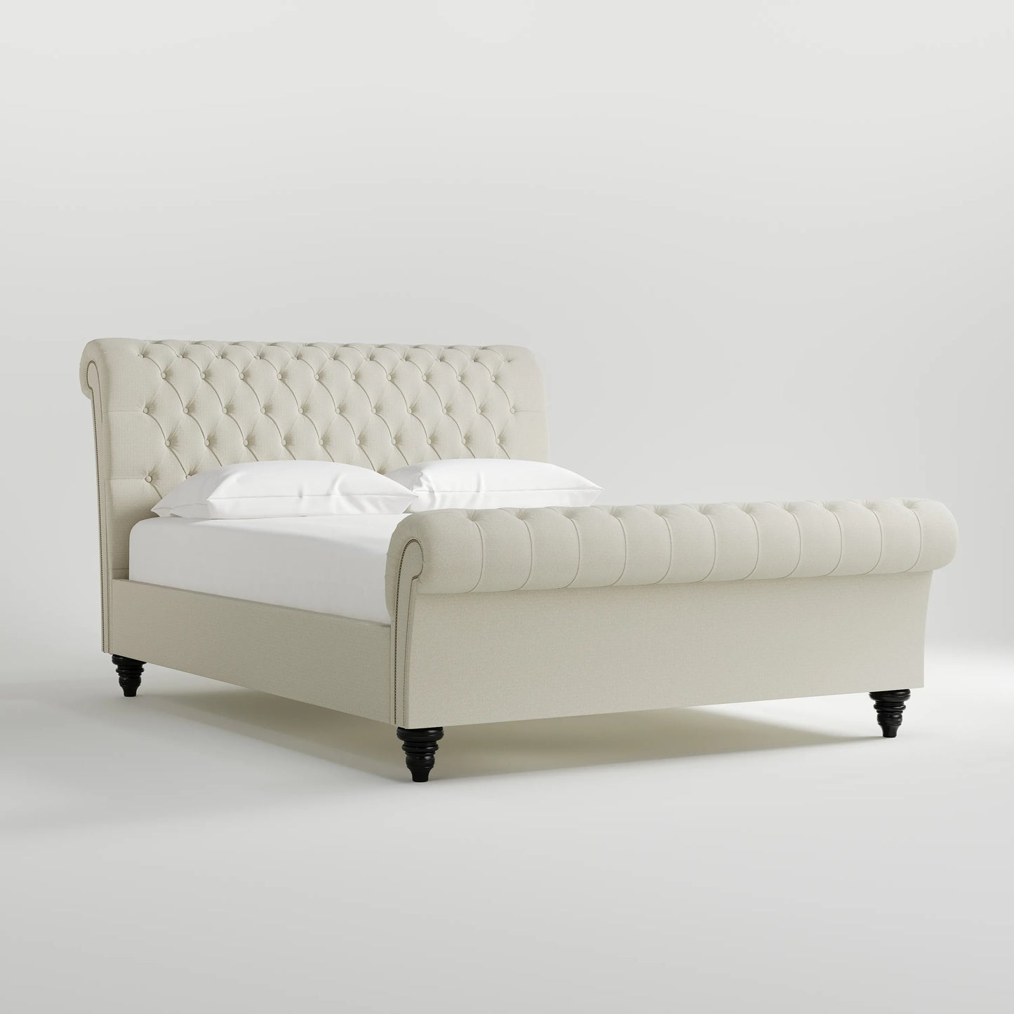 Stanhope Studded Chesterfield Bed