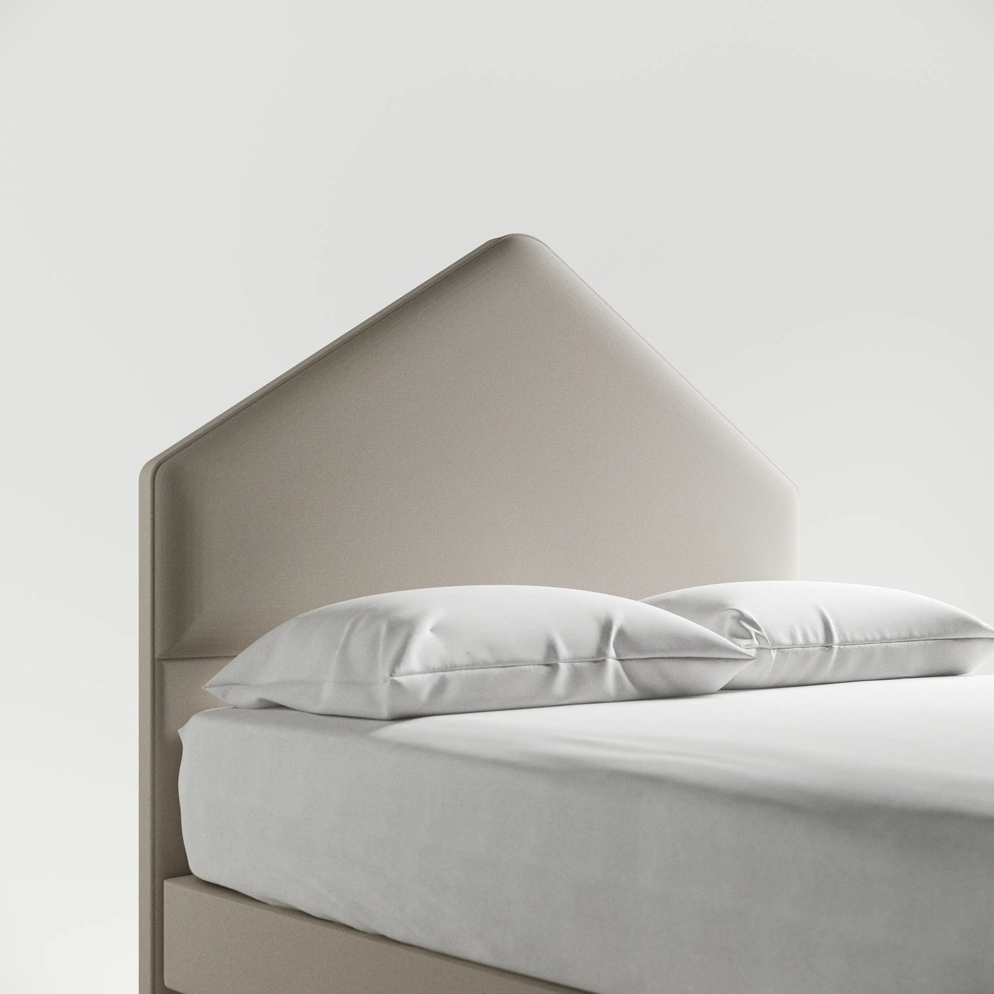 Triangle Upholstered Headboard