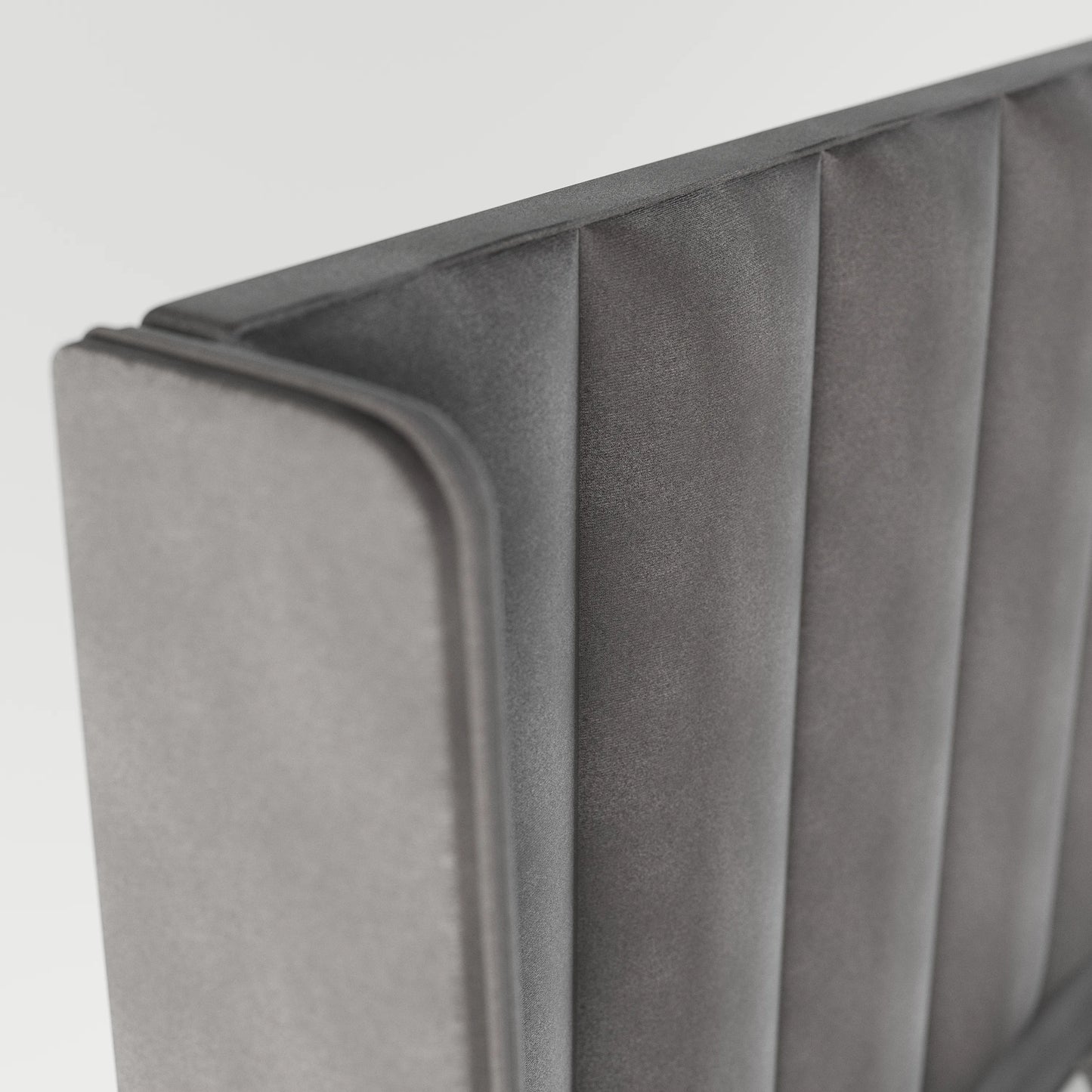 Tubes Winged Upholstered Headboard