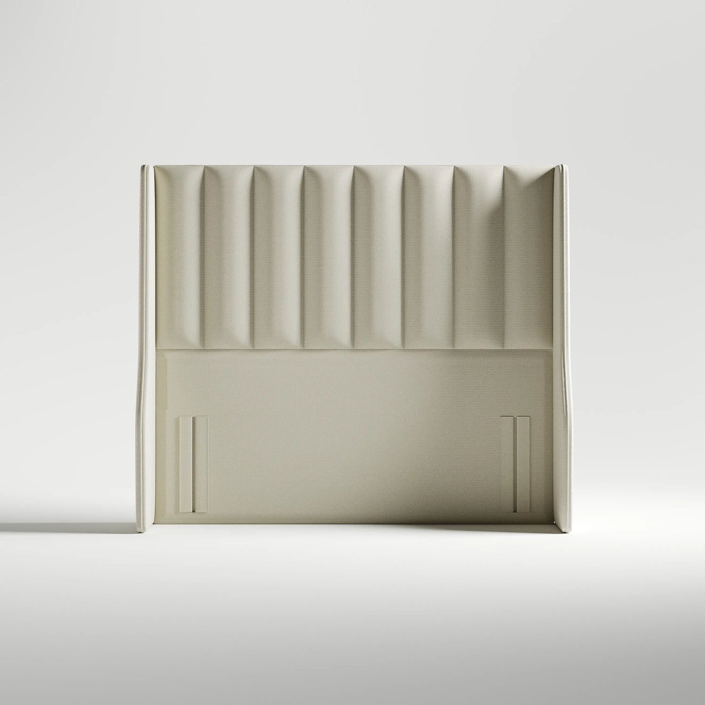 Tubes Winged Upholstered Headboard