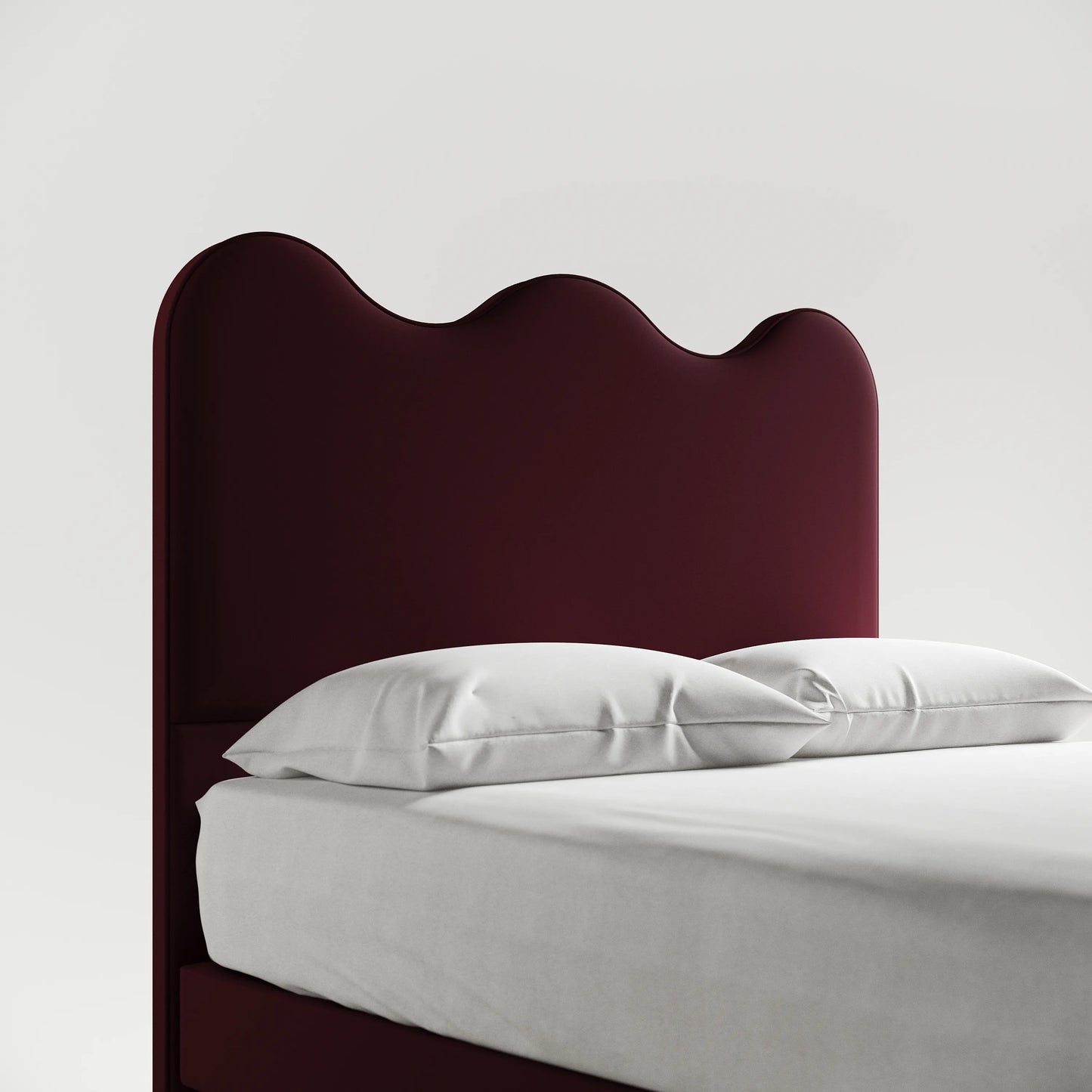 Wave Upholstered Headboard