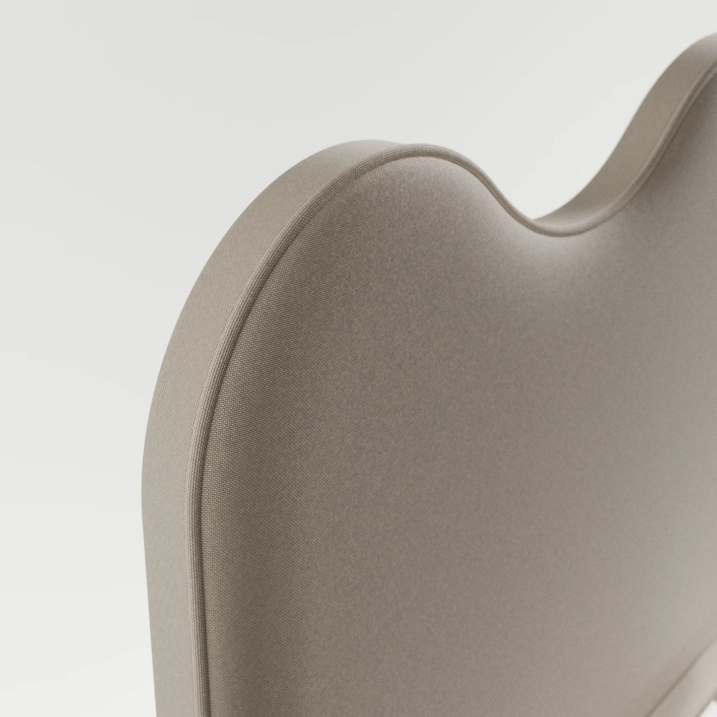 Wave Upholstered Headboard
