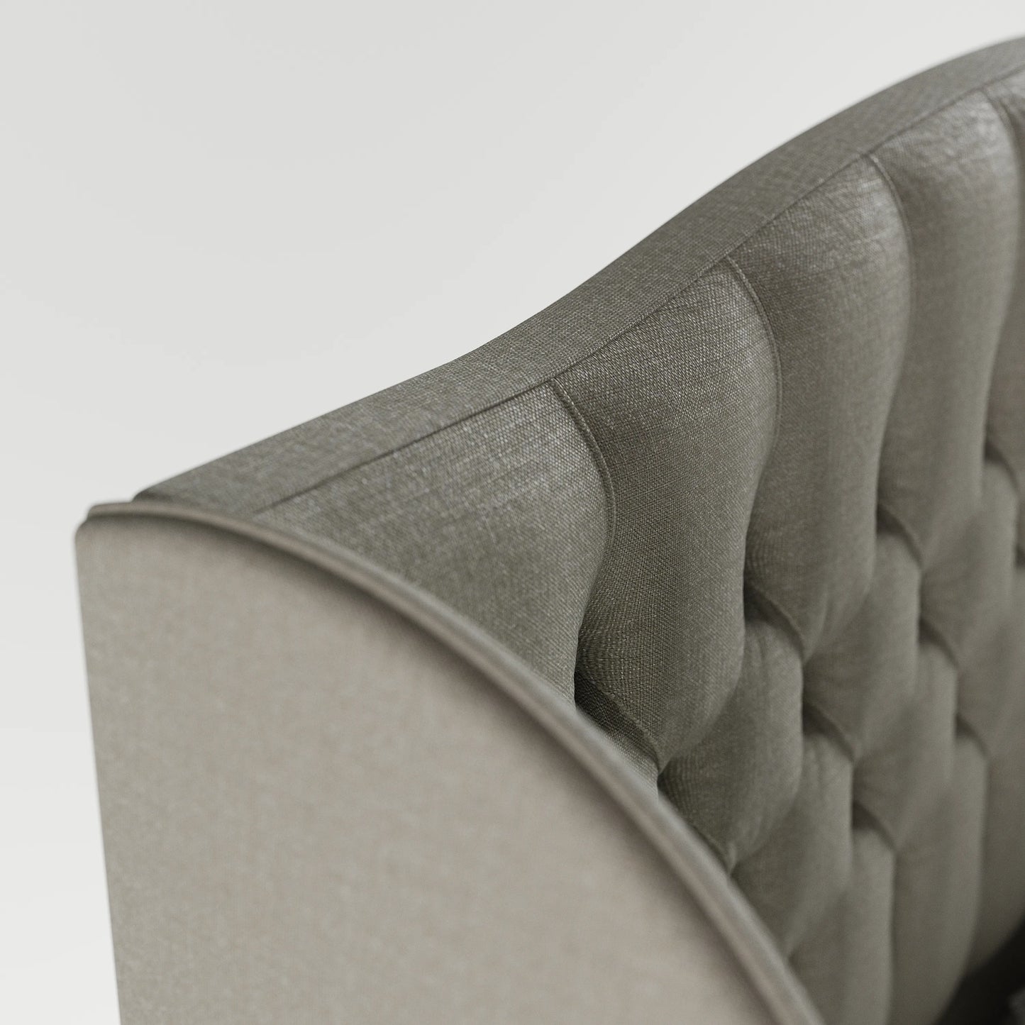 Winged Chesterfield Headboard