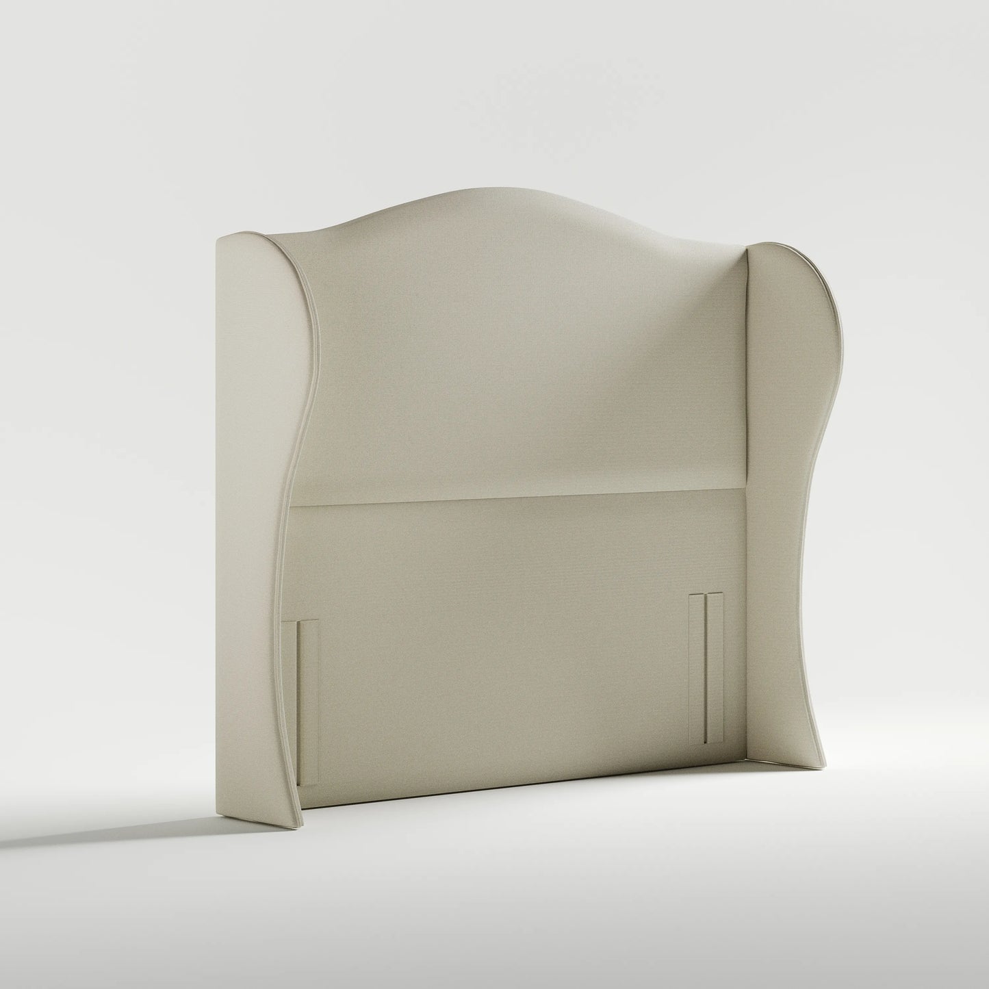 Winged Upholstered Headboard
