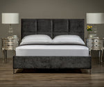 Linear Upholstered Bed