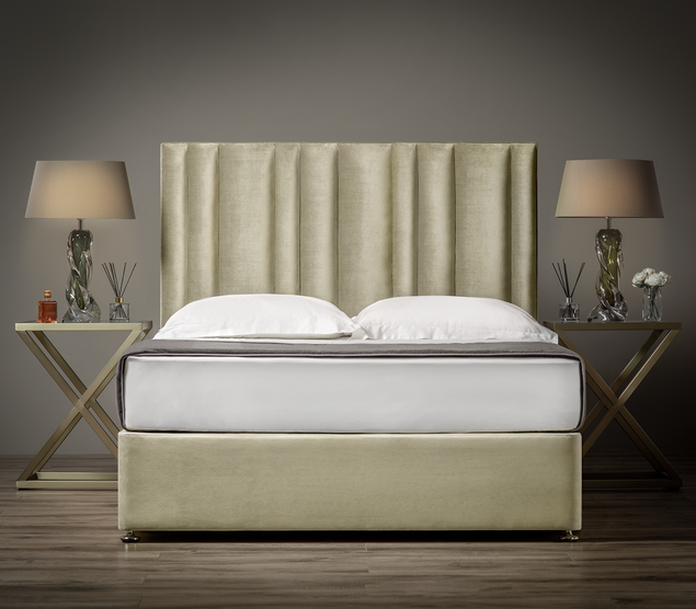 Multi-tubes Upholstered Headboard