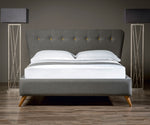 Retro Buttoned Bed