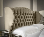 Winged Chesterfield Headboard