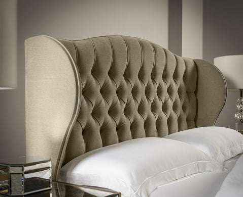 Winged Chesterfield Headboard