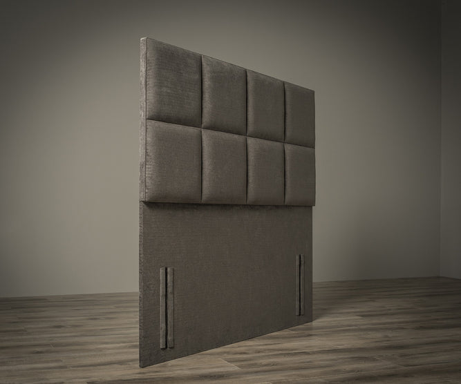 Boxed Linear Upholstered Headboard