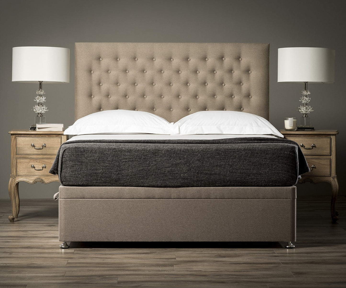 Side Ottoman Bed Base